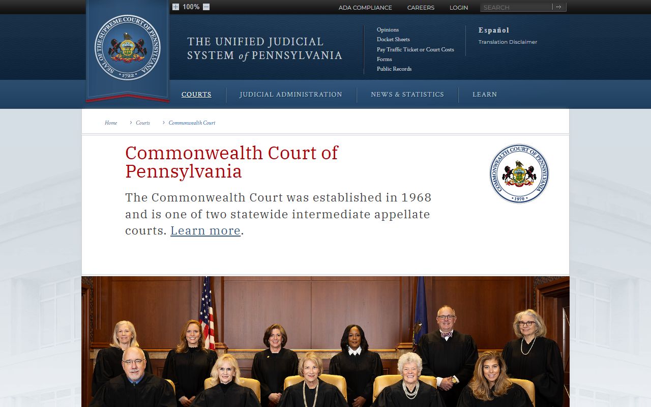 Cameron County marriage and divorce records Commonwealth Court of Pennsylvania