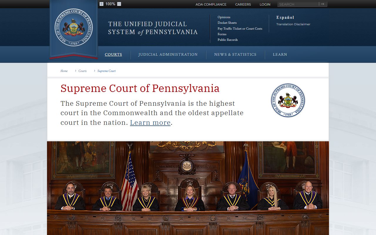 Cameron County Orphans' Court records Supreme Court of Pennsylvania